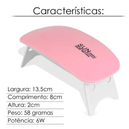 Lámpara Led Nails Premium Zamia